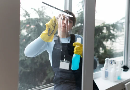 Nettoyage de vitres intérieures et extérieures à Angers